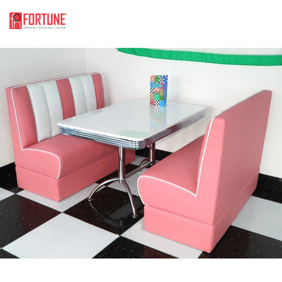 American Franchise Restaurant Sofa Booth Seating for Dinner