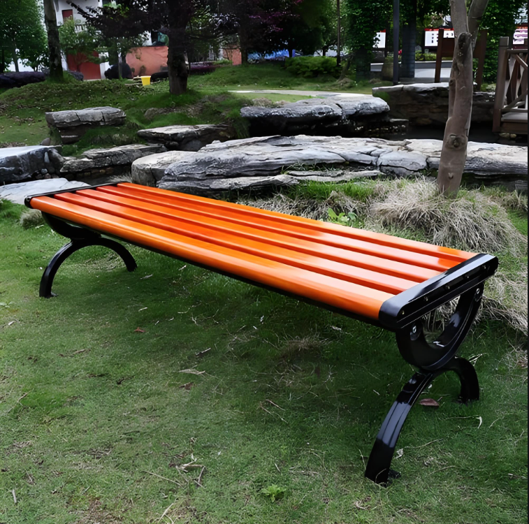 Easy Install Weather-Resistant WPC Garden Bench for Eco-Friendly Spaces