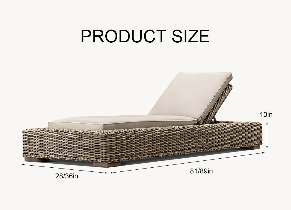 Rattan Poolside Chair