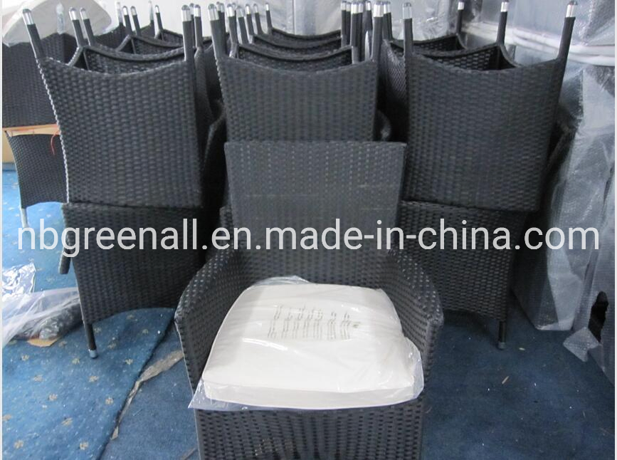 Garden Patio Outdoor Rattan Dining Table and Chair Furniture Set