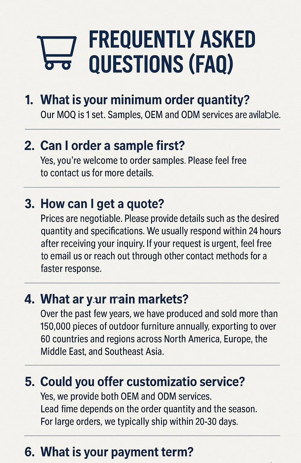 Manufacturing Process