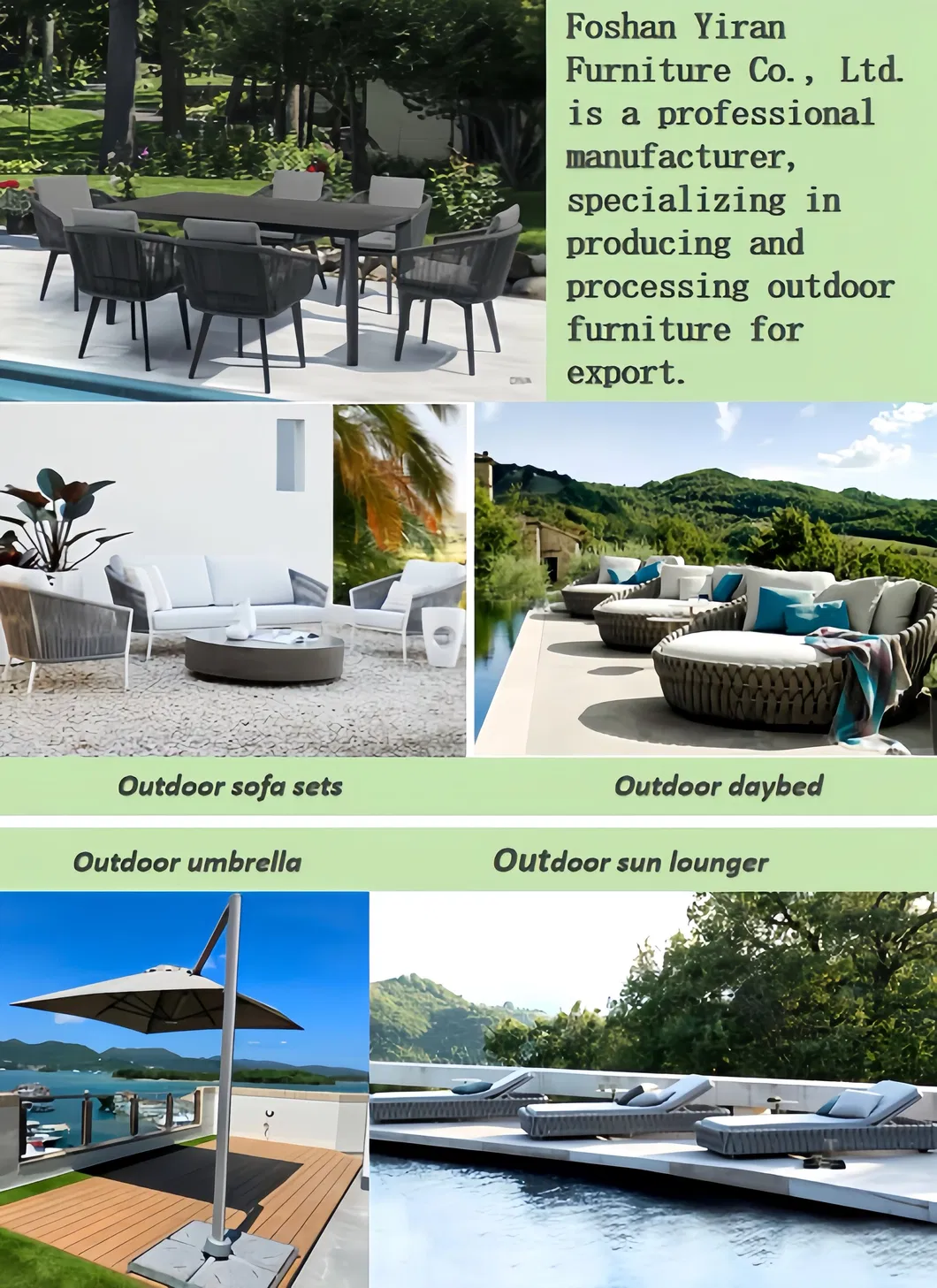 Outdoor Bench Collection