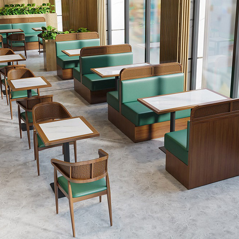 Xijiayi Buffet Restaurant Furniture Set Including Lounge Chairs and Coffee Tables