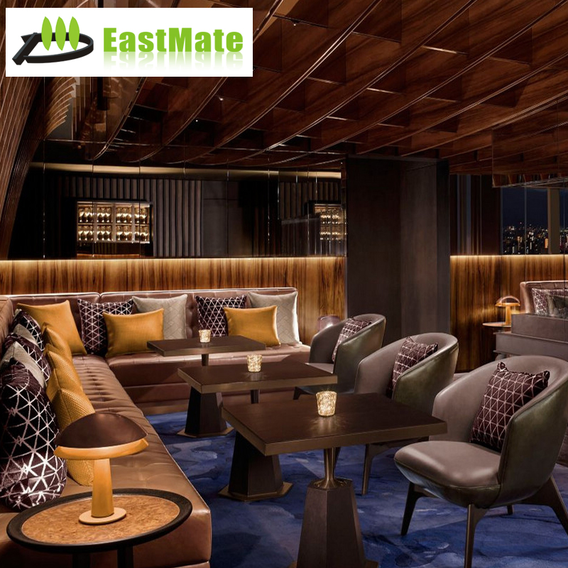 High Quality Hotel Lobby Upholstered Sofa Set Lounge Seating Solution