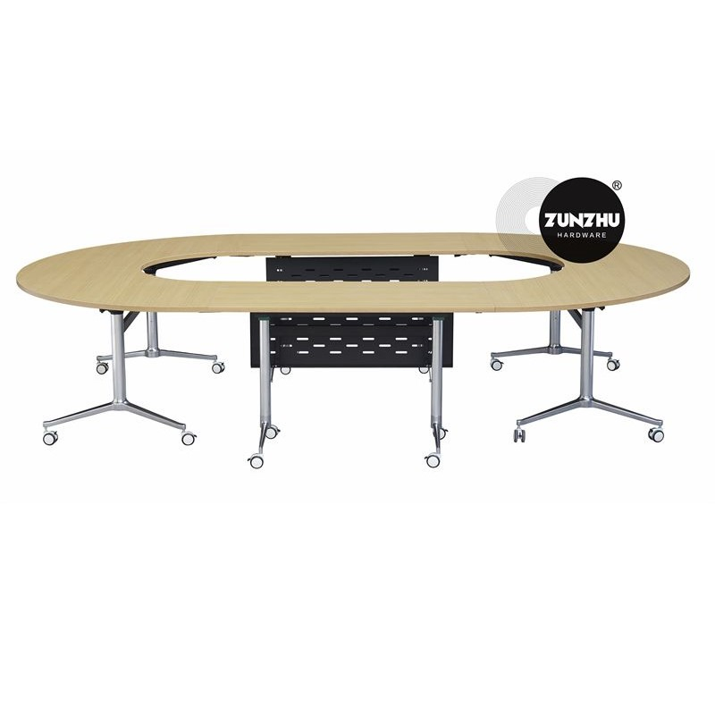 20 Seats Conference Meeting Table Foldable Mobile School Table Dining Room Furniture Table