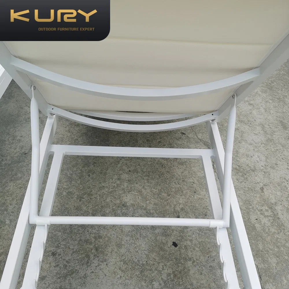 Commercial Grade Luxury Outdoor Garden Furniture Poolside Sunbed Chaise Lounge