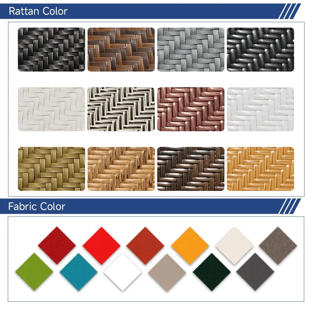 Contemporary Design Luxury Hotel Rattan Double Sun Lounger with Curtain Outdoor Garden Furniture Poolside Chaise Lounge