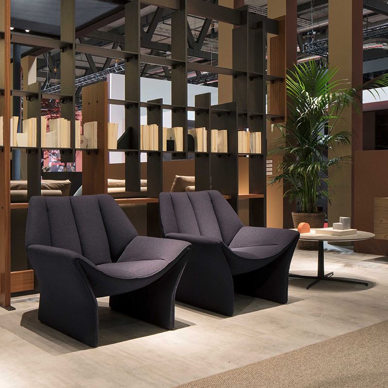 Contemporary Leisure Chair Fabric Hotel Furniture Lobby Sofa