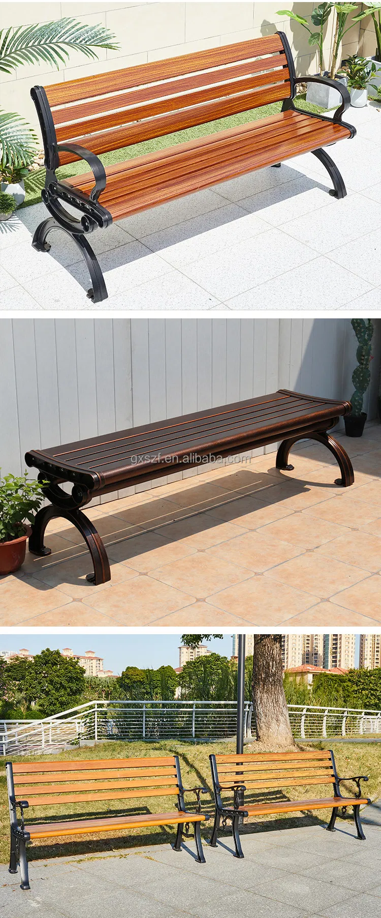 Outdoor Bench View 6