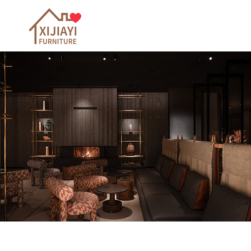 Xijiayi Comfortable Restaurant Booth Seating for Commercial Dining Spaces.