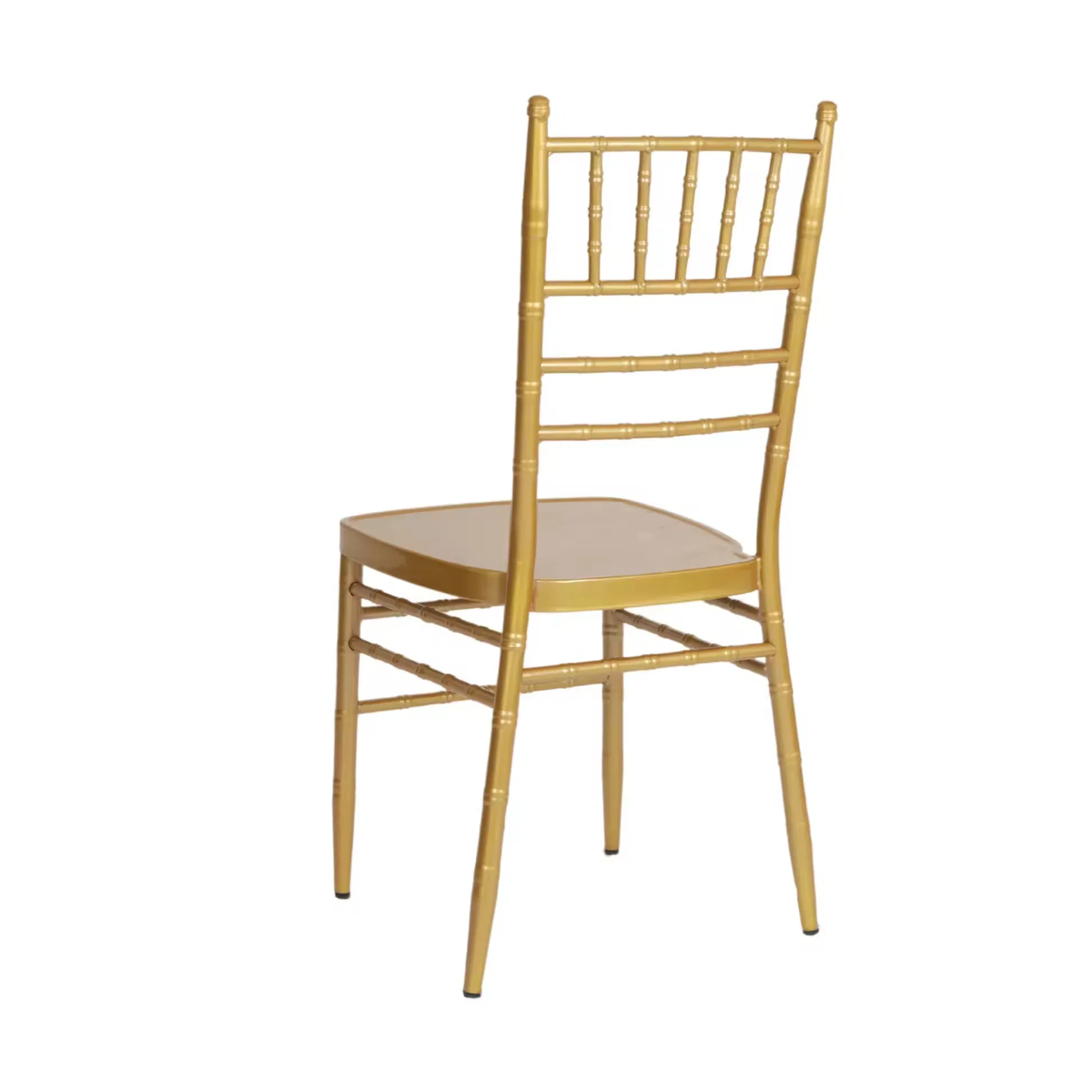 Wholesale Chiavari Chair for Apartment Durable Metal Steel in Gold for Wedding Hotel Hall Celebration Party Villa Park