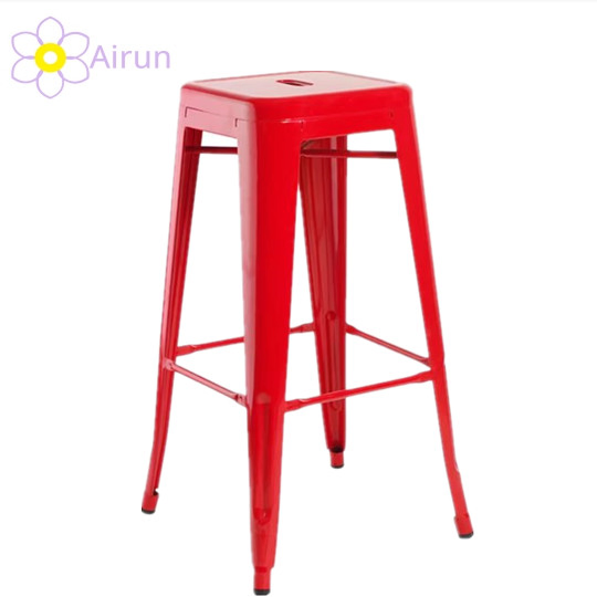 French Style Dining Room Home Kitchen High China Buy Counter Wood Stackable Modern Industrial Metal Bar Stool