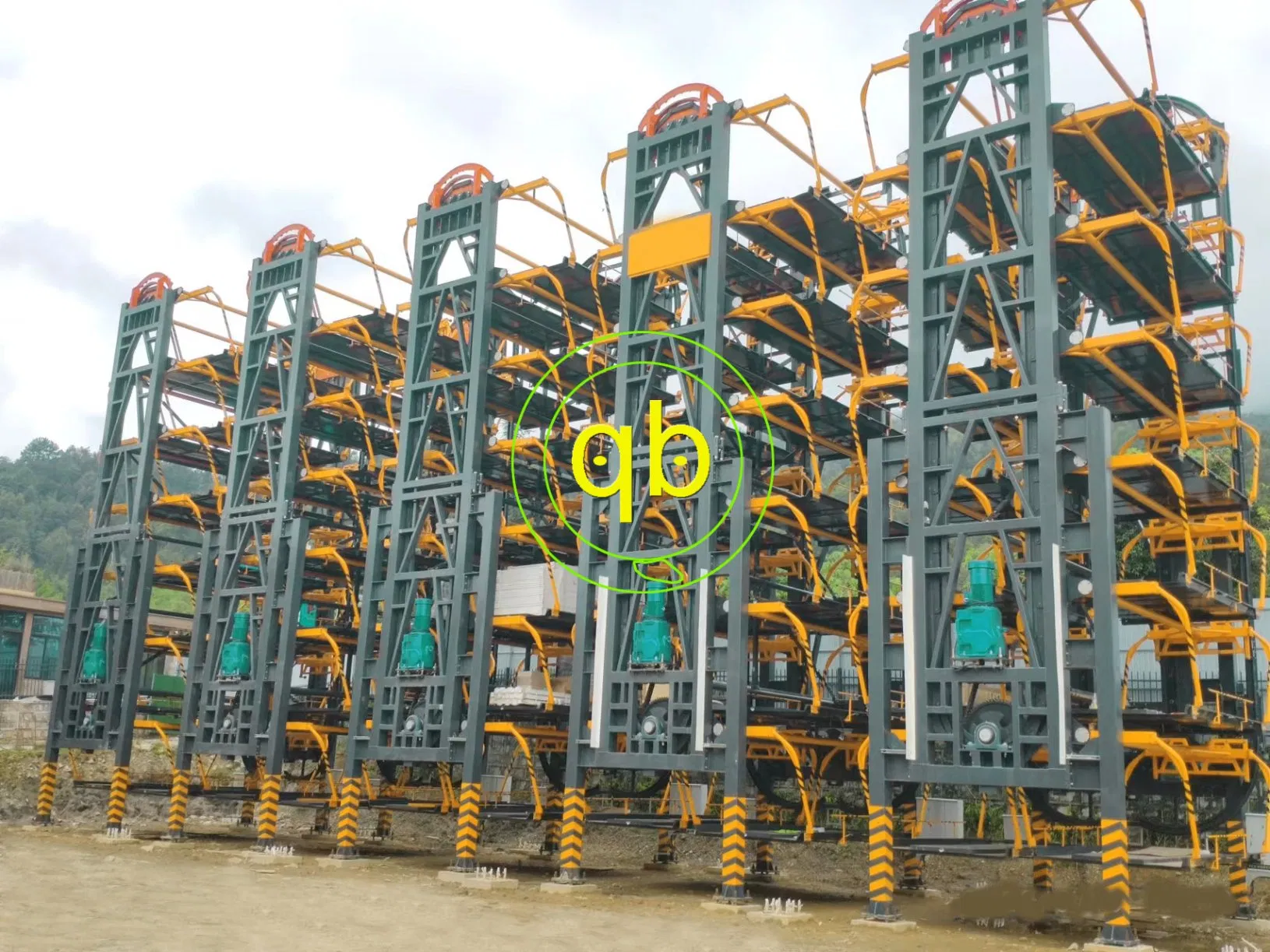 Vertical Parking Equipment Carrousel Rotary Revolving Lift Storage Platform System