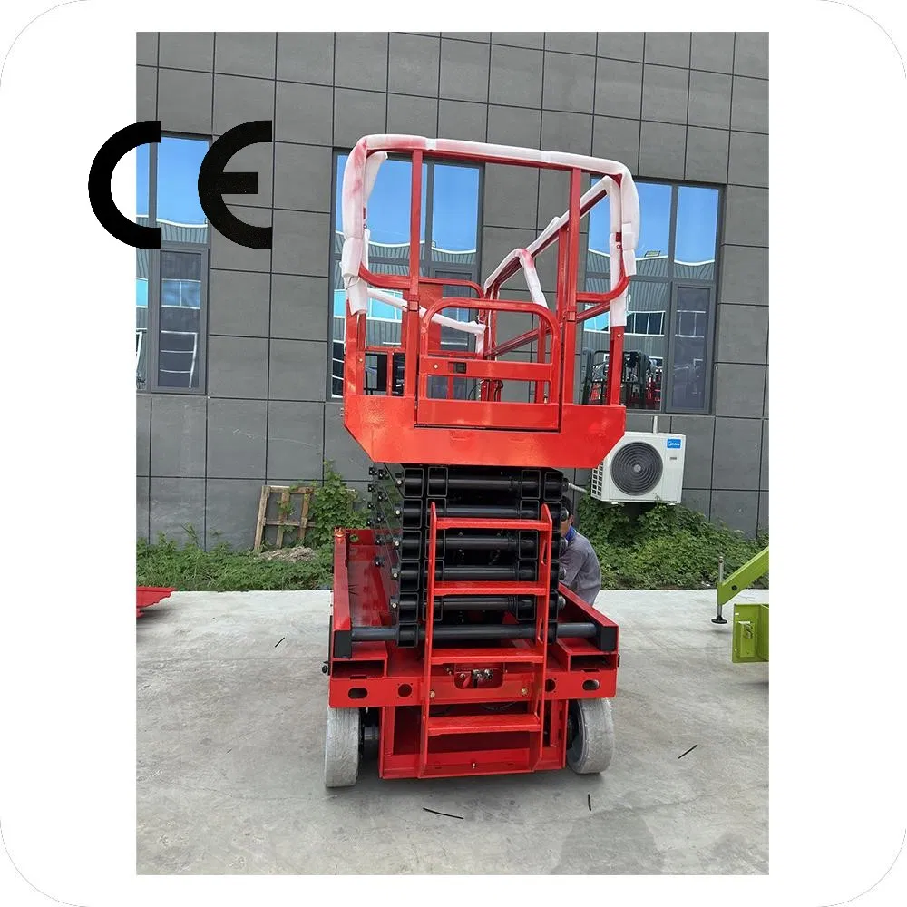 1-10 Ton Guide Rail Cargo Lift Heavy Load Industrial Goods Elevator for Logistics Center