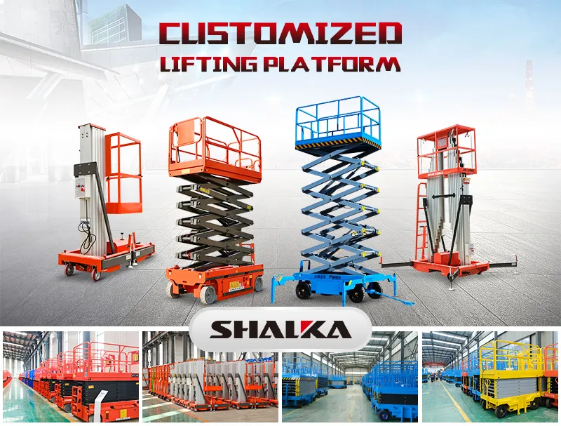 Electric Self-Propelled Mobile Aerial Working Platform