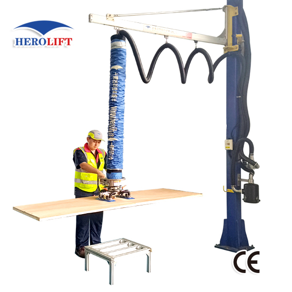 CE Certified Vacuum Lift Assist for Heavy Boxes and Plywood, Portable Material Handling Equipment