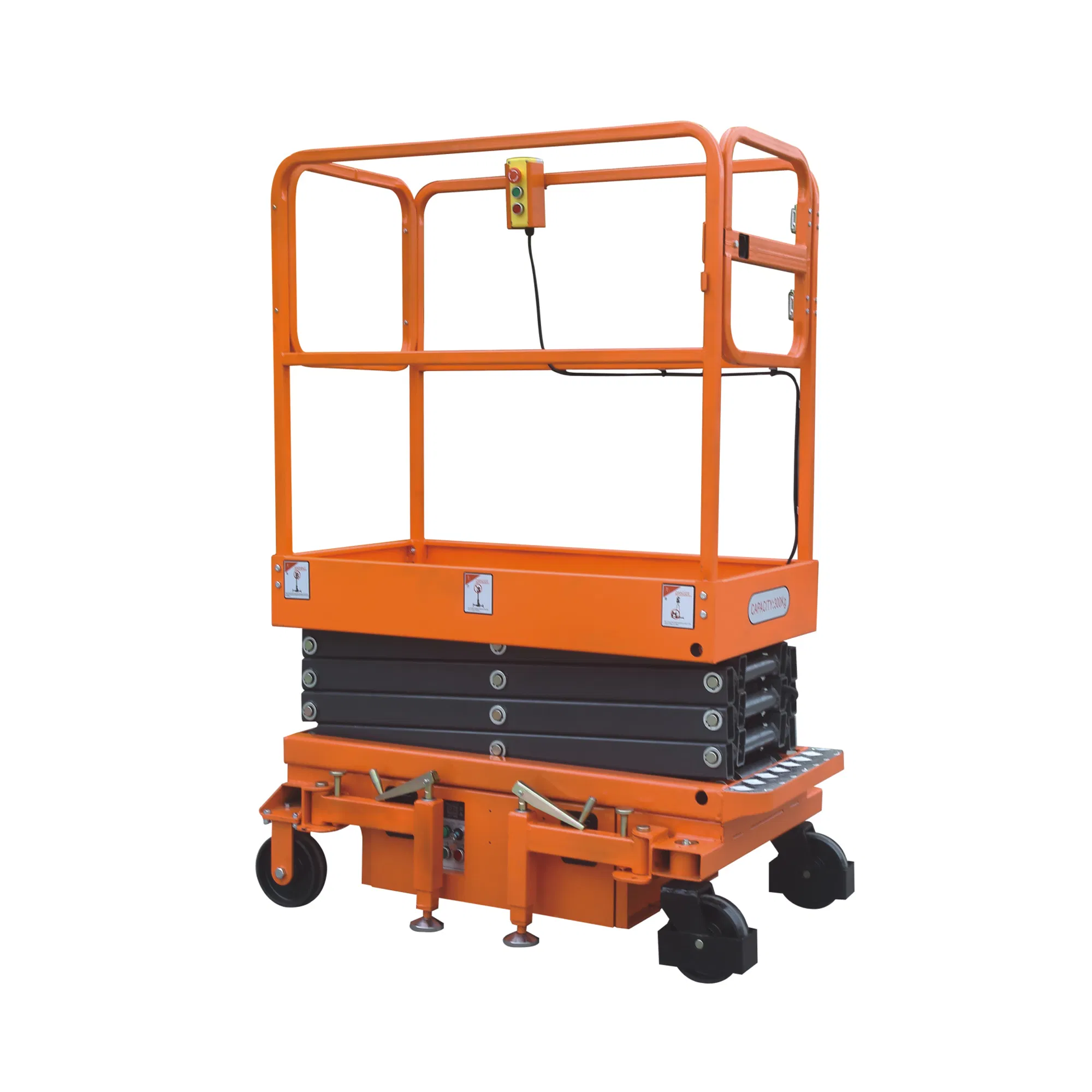 3m 4.8m Mobile Aerial Work Platform 300kg Scissor Lift