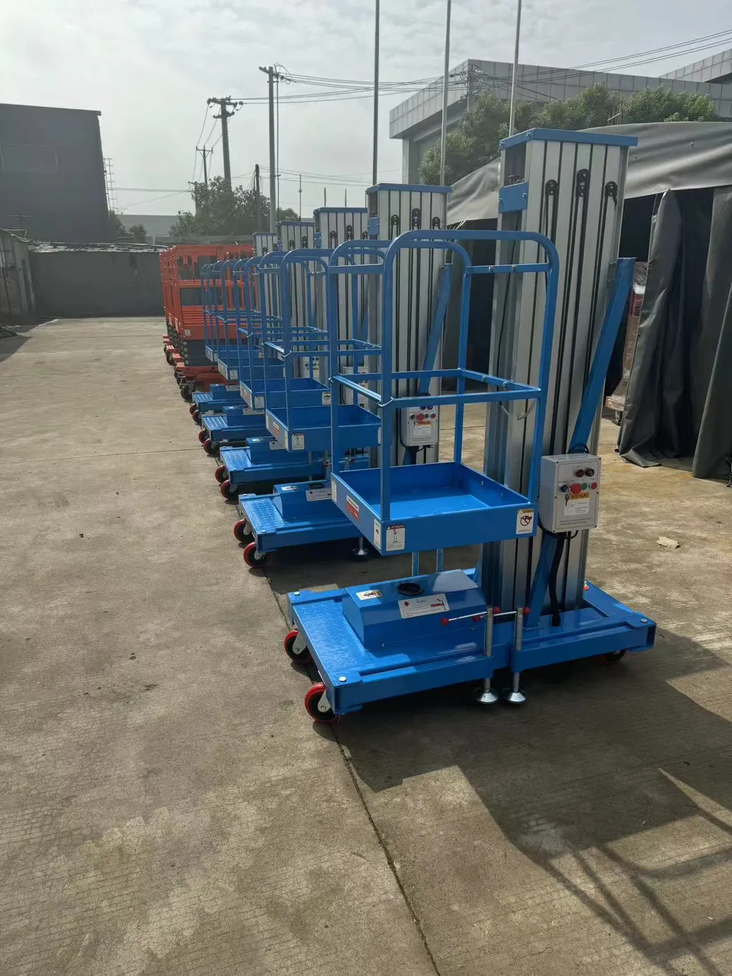 Aluminum Ladder Electric Hydraulic