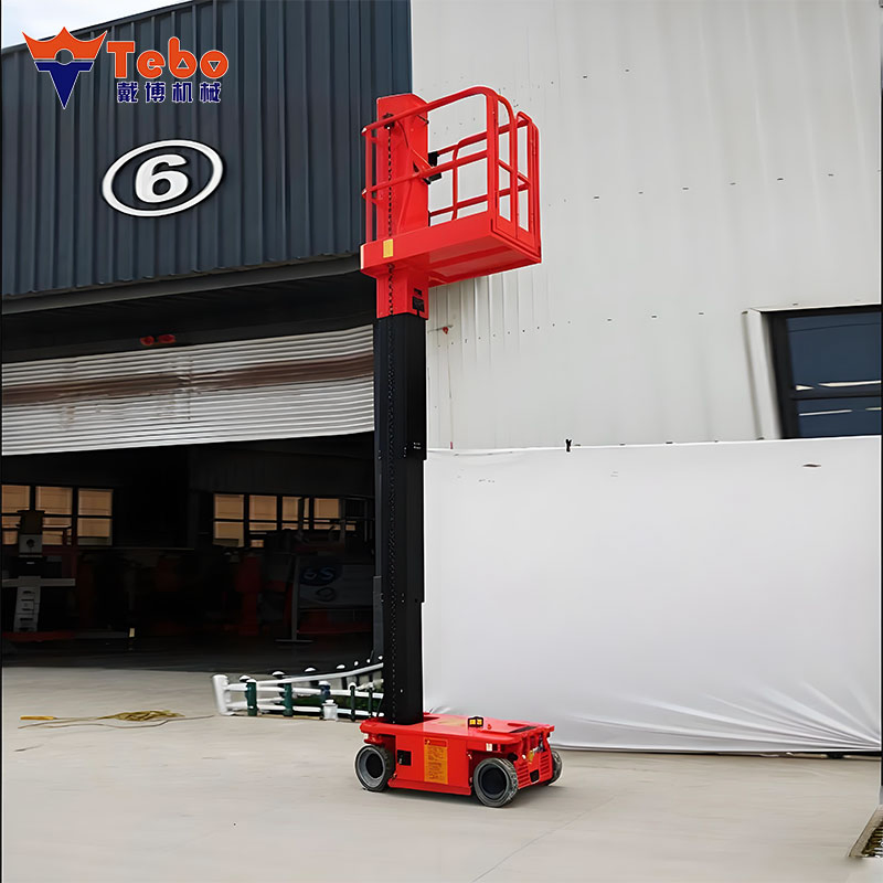 Single Masts Aluminum Alloy Aerial Lifting Platform for Vertical Platform Lift