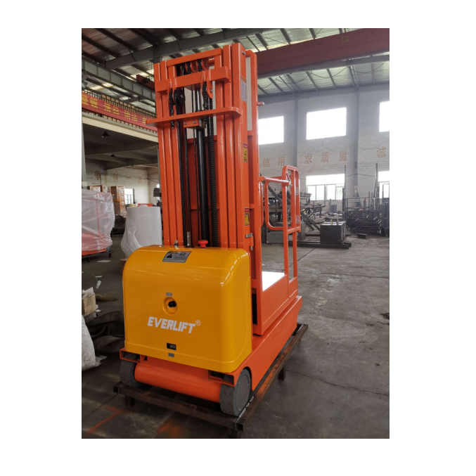 300kg Low Price Full Electric Moving Order Picker Truck