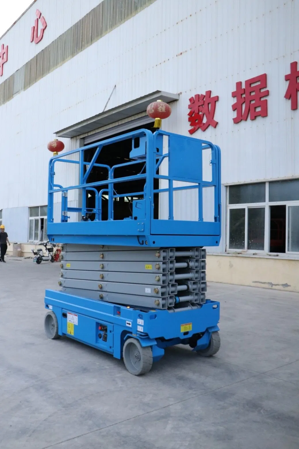 Electric Scissor Lift 6m 8 Meter 10m 12 14 M Lifter Platform Material Handling Portable Hydraulic Cargo Lift
