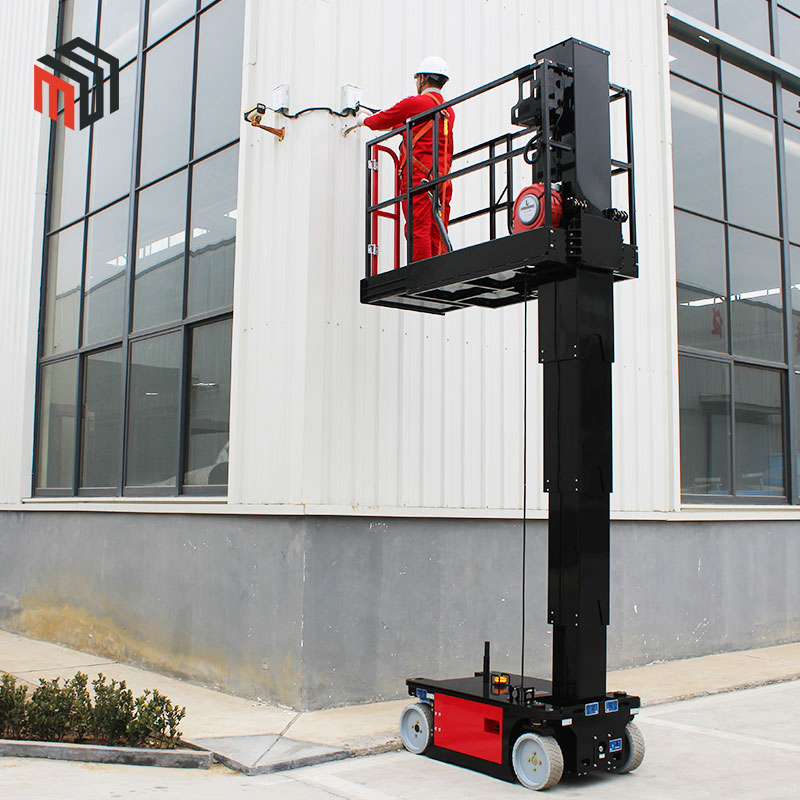 Narrow Aisle Warehouse Order Picker Self-Propelled Vertical Mast Lift Price