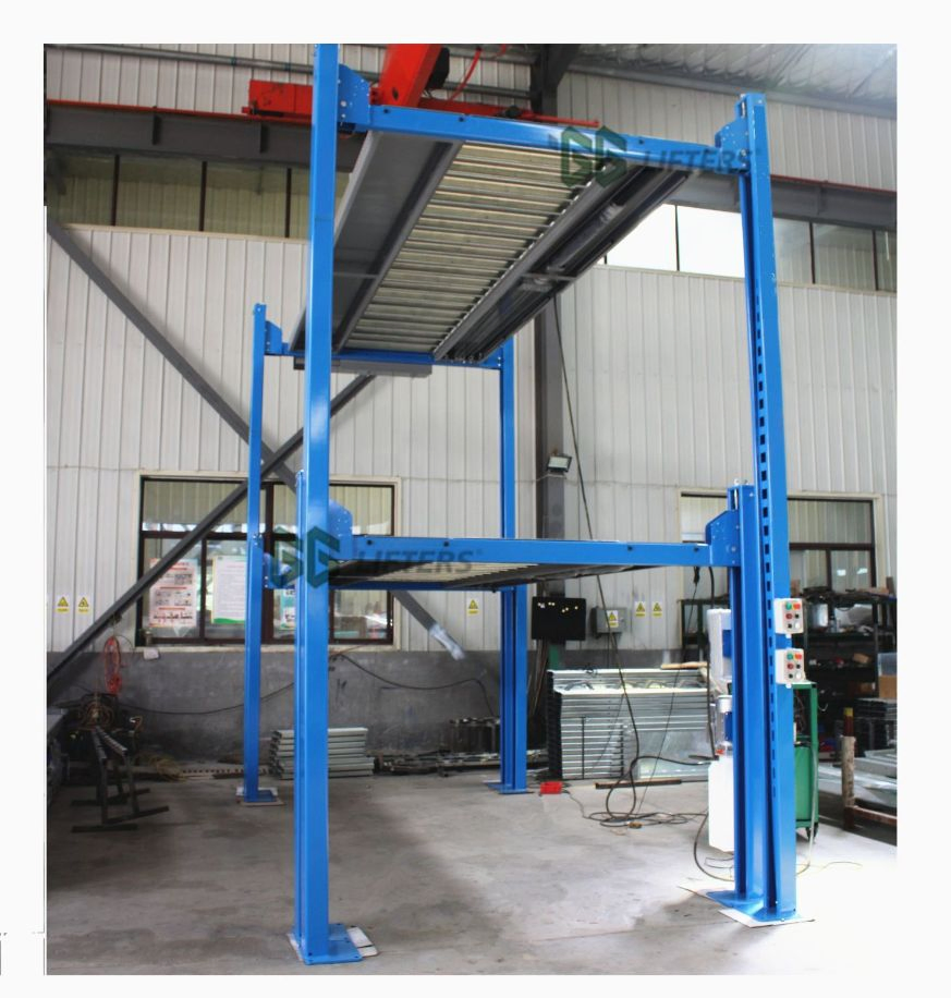 Hydraulic Lift 3 Level Car Vehicle Elevator Platform Triple Stacker Parking System