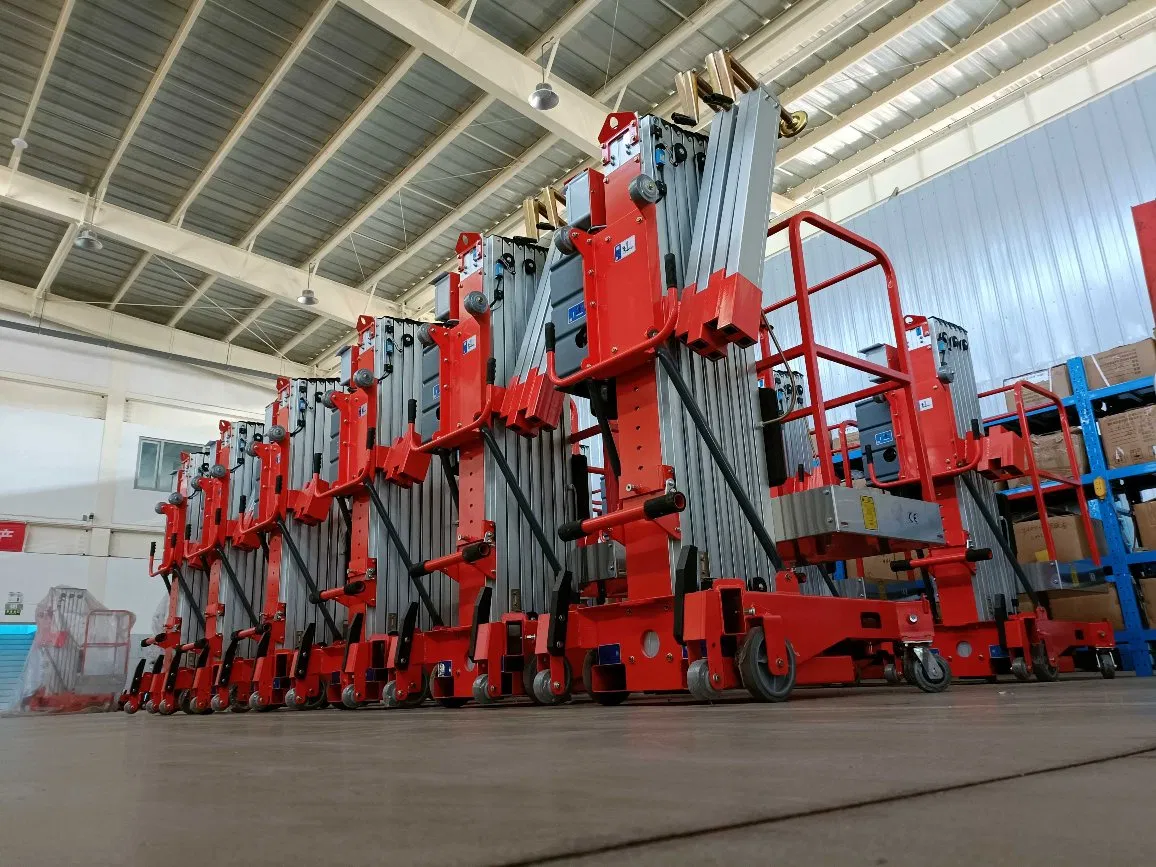 Low Level Access &amp; Personnel Lift Push Around Vertical (PAV) Platforms Scissor Lift Cherry Picker Boom Lift Vertical Mast Man Lift