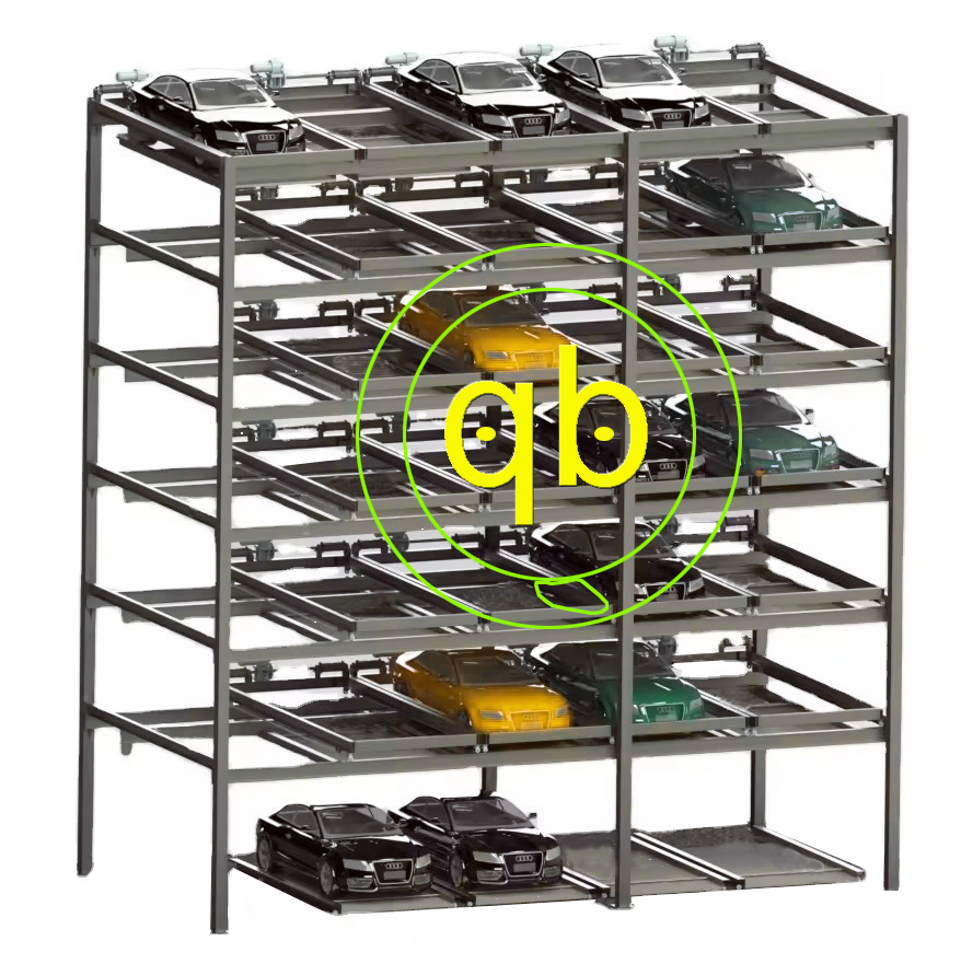 Seven Layer Puzzle Parking System Hoist Equipment Lift Platform Garage