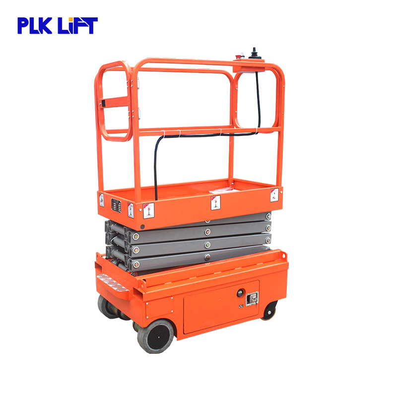 Small Scissor Lifter Electric Mobile Personnel Lift 3/4/5 Meters with CE