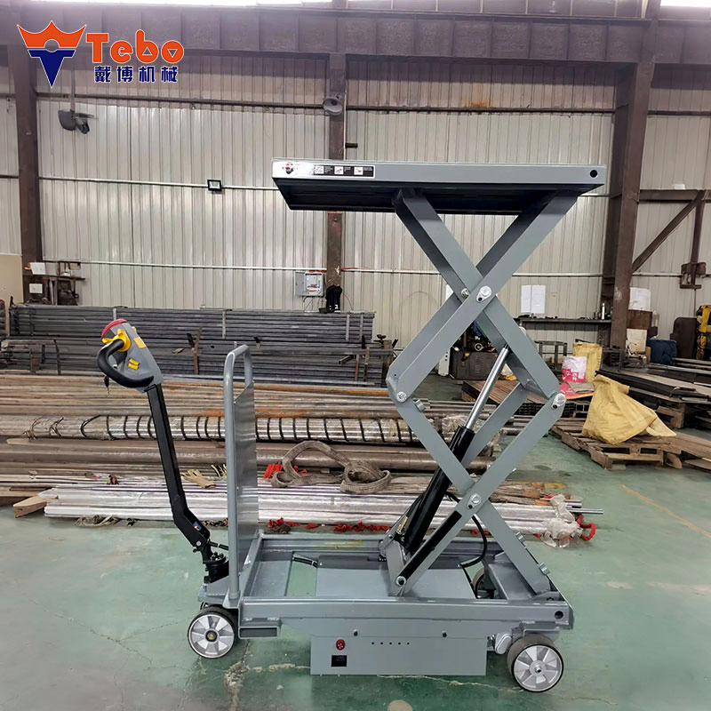 Cheap Mini Scissor Lift Table Hand Lift Trolley Equipment for Material Handling