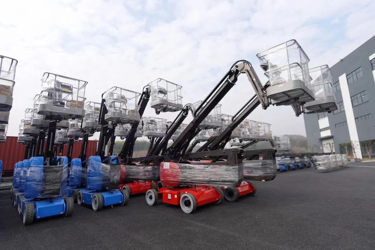 Hydraulic Articulating Boom Lift 14m 16m 18m 20m Aerial Telescopic Boom Lifts