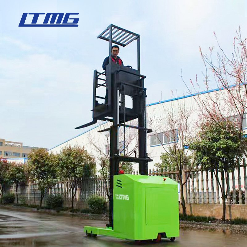 Warehouse 1000kg 1ton Order Picker Lift Hight 6000mm with CE