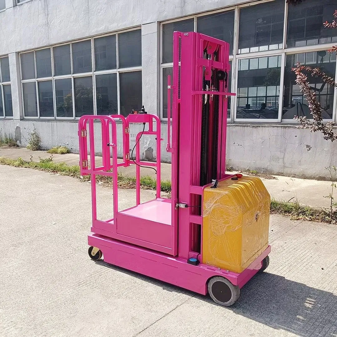 CE ISO 300kg Cherry Dual Picking Electric Order Picker Elevated Work Platform