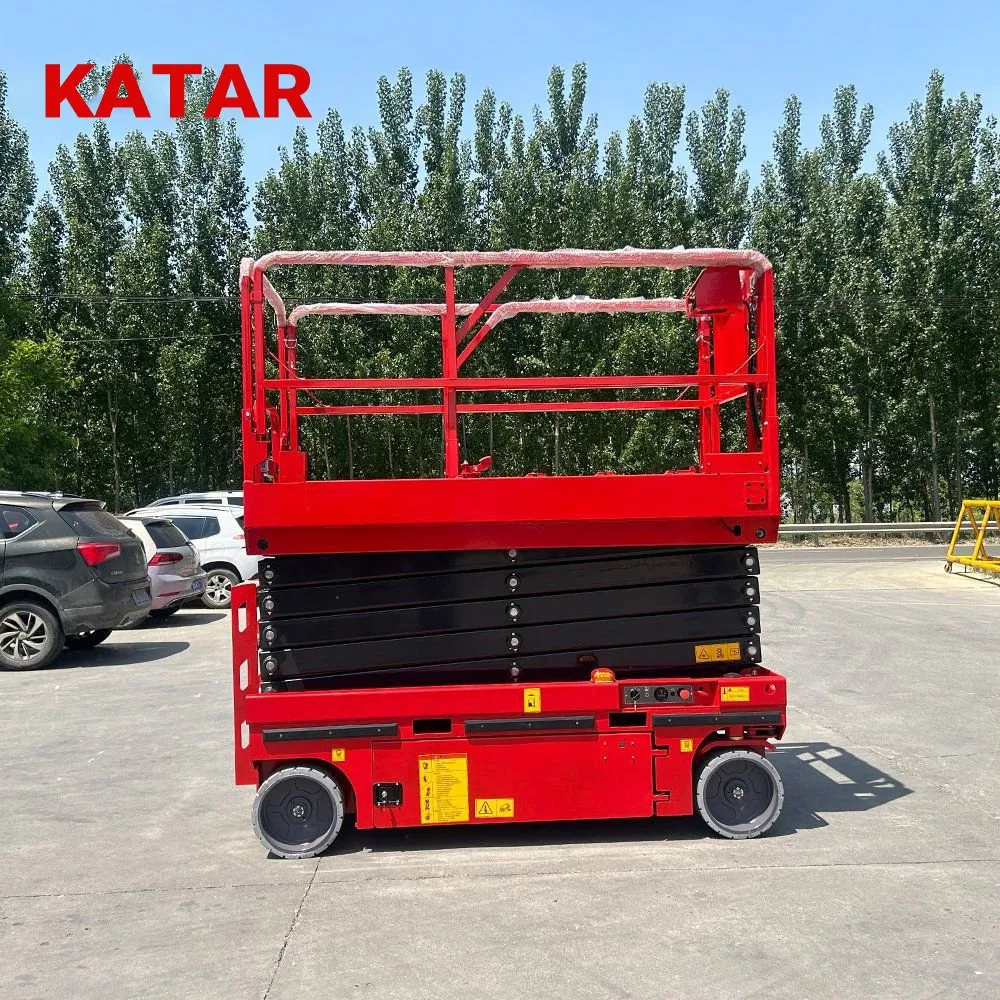 Electrical Rough Terrain Hydraulic Self Propelled Tracked Scissor Lift