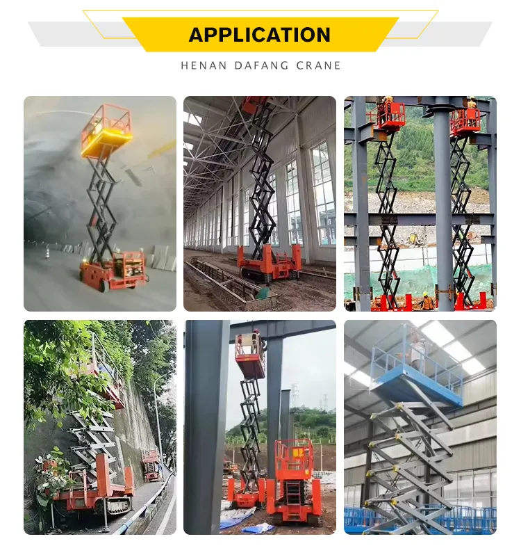 Crawler Scissor Lift 6