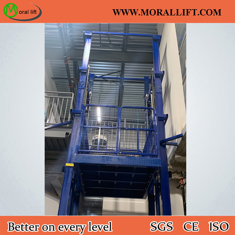 Hydraulic Drive Vertical Cargo Lift for Warehouse