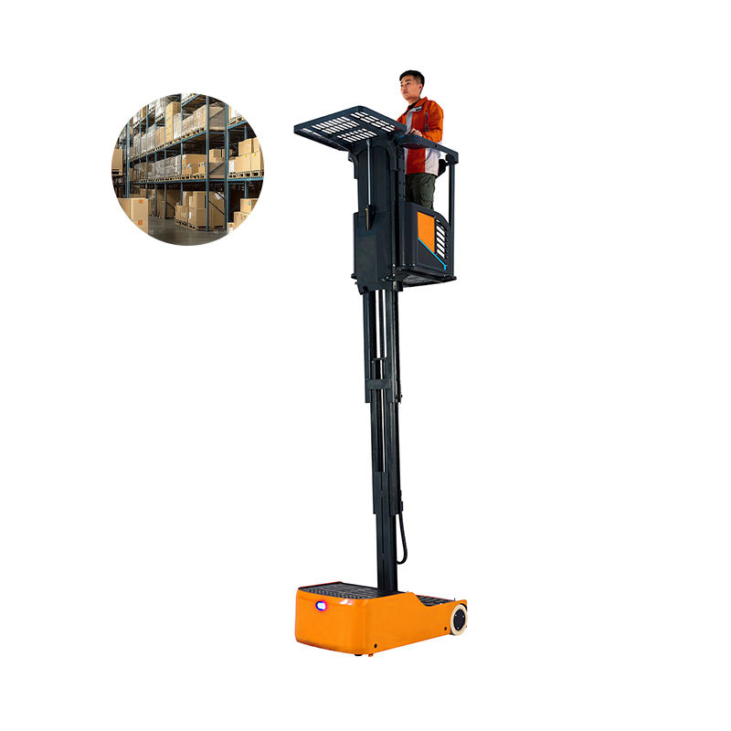 High Level Electric Order Picker with 200kg Capacity 3000 mm Rise Height