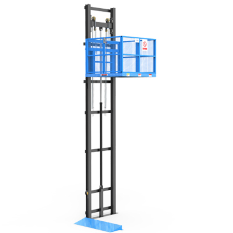 Industrial Hydraulic Goods Elevator - Stable Operation Vertical Lift with Safety Protection System