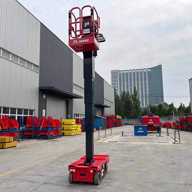 5.85m Compact Electric Order Picker Lightweight Low Level Lift for Efficient Warehouse Operation