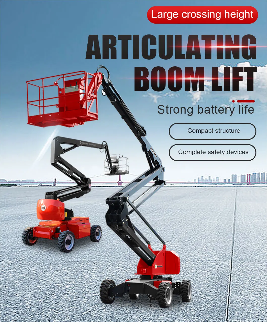 Articulated Electric Boom Lift