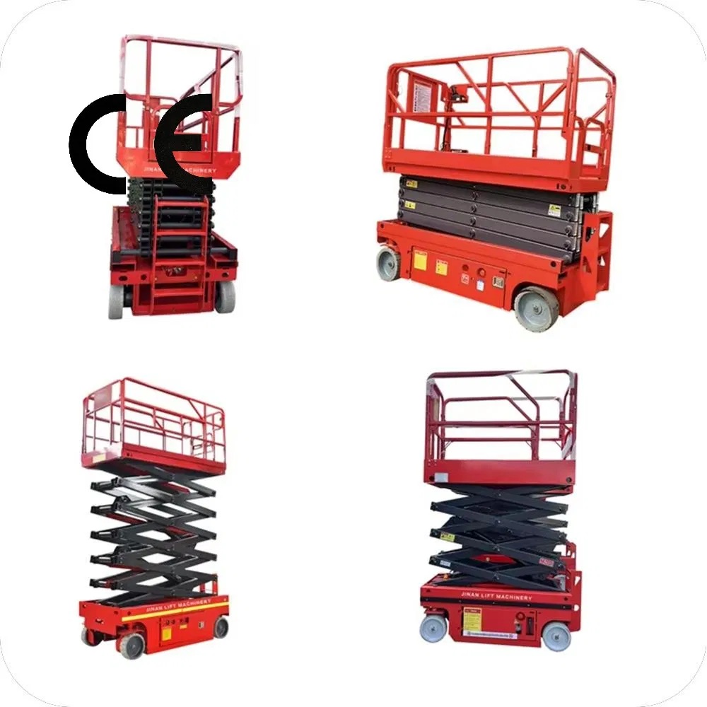 Guide Rail Cargo Lift Hydraulic Drive Industrial Goods Elevator for Logistics Warehouse