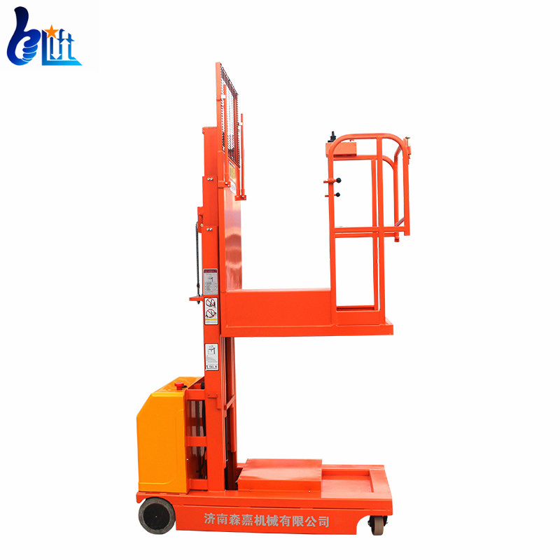 High Level Cargo Picking Order Picker Forklift Truck Lift for Warehouse