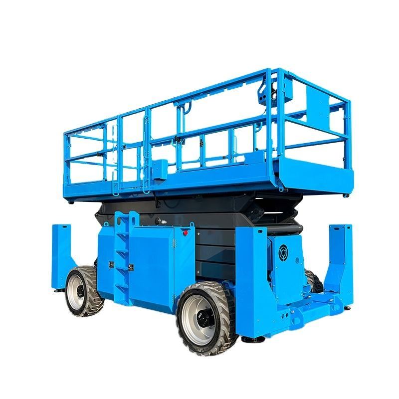 Push-Around Vertical Mast Lifts Platform Height Factory Workshop Hydraulic Lift