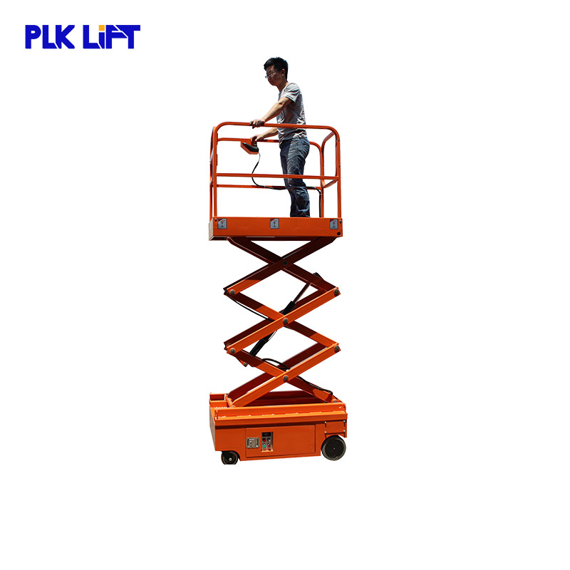 Small Scissor Lifter Electric Mobile Personnel Lift 3/4/5 Meters with CE