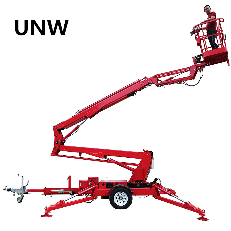 Warehouse Spider Lift Towable Boom Lift 20m Cherry Picker Spider