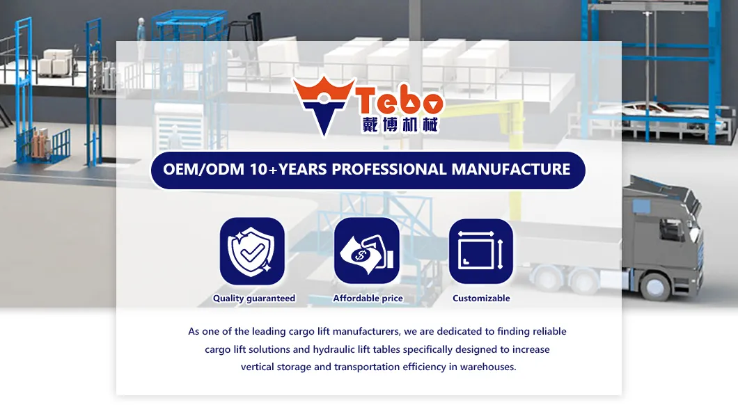 Industrial Vertical Cargo Lift