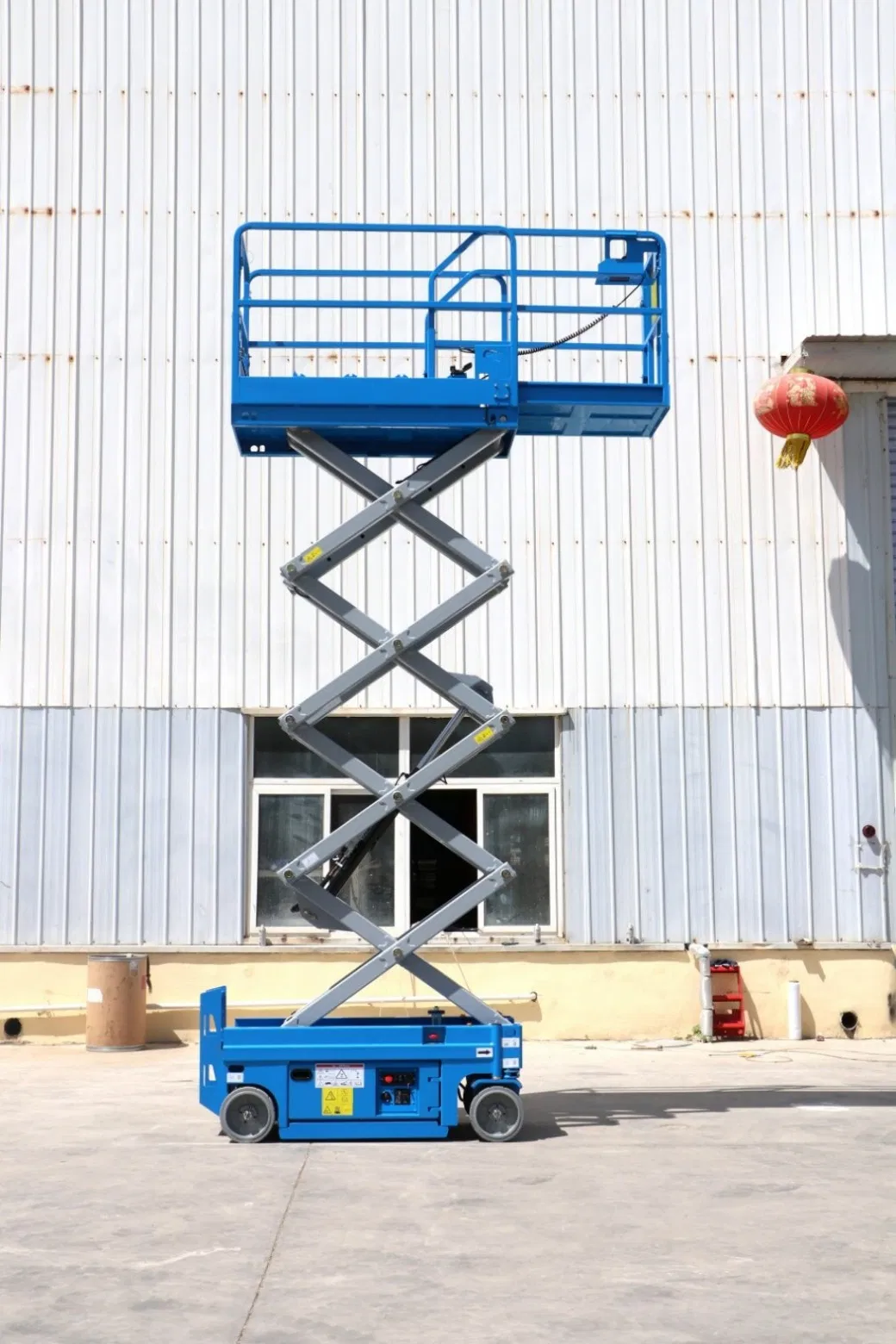 CE Factory Sales 6-14m 320kg Electric Self-Propelled Scissor Lift Mobile Aerial Work Personnel Lifting Platform