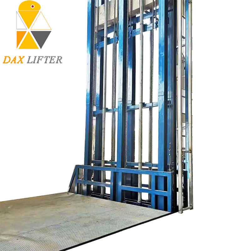 2-10 Meter Electric Elevator Lift Platform for Person Freight Small Material Cargo Lift Warehouse Household Workshop Garage