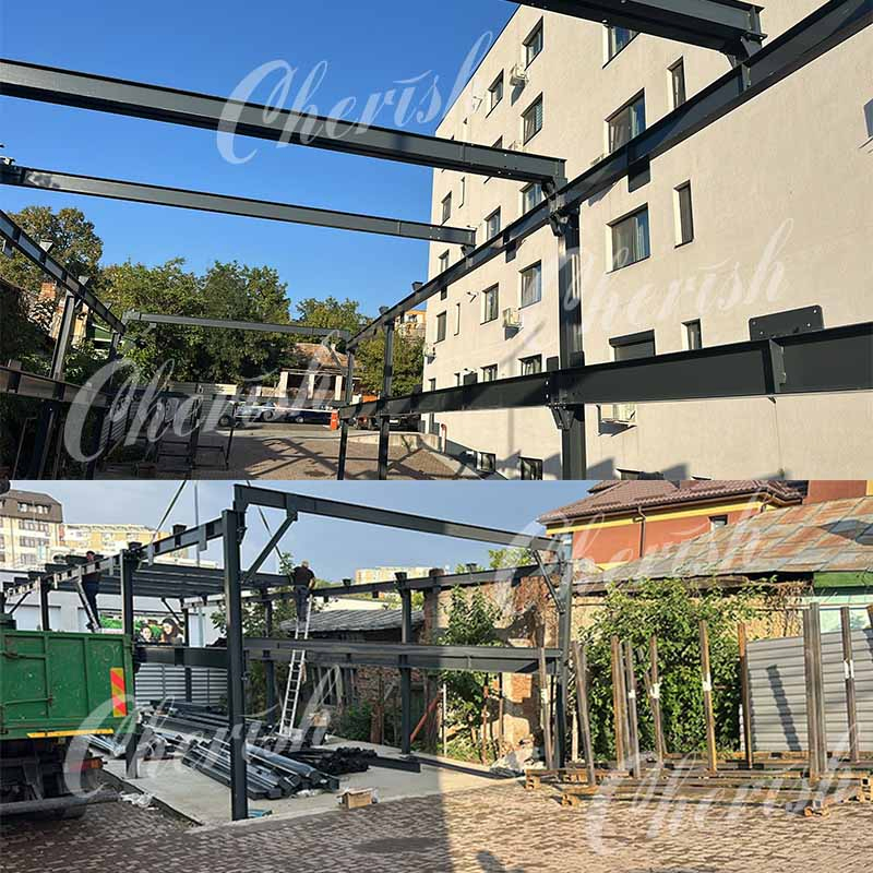 Smart Parking Lift and Slide Platform Garage Puzzle Car Parking System